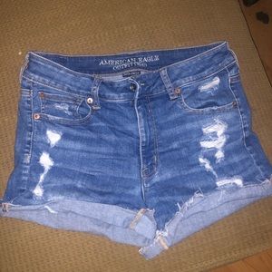 American Eagle high rise & super stretch 💙